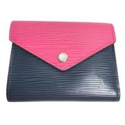 Pre-owned Leather wallets Louis Vuitton Vintage , Pink , Dames