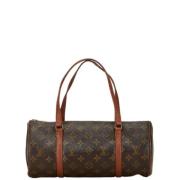 Pre-owned Leather louis-vuitton-bags Louis Vuitton Vintage , Brown , D...