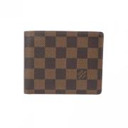 Pre-owned Canvas wallets Louis Vuitton Vintage , Brown , Dames