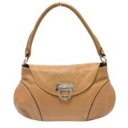 Pre-owned Leather handbags Salvatore Ferragamo Pre-owned , Brown , Dam...