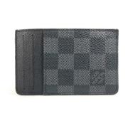 Pre-owned Fabric wallets Louis Vuitton Vintage , Black , Dames