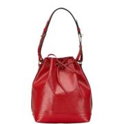 Pre-owned Leather louis-vuitton-bags Louis Vuitton Vintage , Red , Dam...