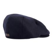 Navy Conon Flat Cap Geïnspireerd door Traditie Barbour , Blue , Heren