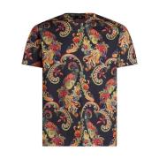 Stijlvolle heren T-shirt voor dagelijks gebruik Etro , Multicolor , He...