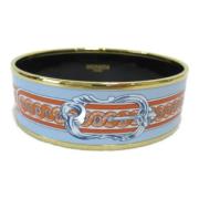 Pre-owned Metal bracelets Hermès Vintage , Blue , Dames