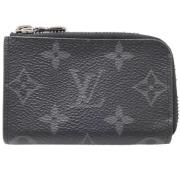 Pre-owned Fabric wallets Louis Vuitton Vintage , Black , Dames