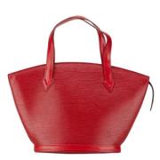 Pre-owned Leather louis-vuitton-bags Louis Vuitton Vintage , Red , Dam...