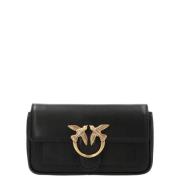 Zwarte Cross Body Love Tas Pinko , Black , Dames