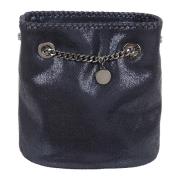 Blauwe Cross Body Bucket Tas Stella McCartney , Blue , Dames