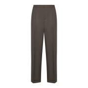 Tailored Trousers Saint Laurent , Brown , Heren