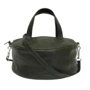 Pre-owned Leather balenciaga-bags Balenciaga Vintage , Green , Dames