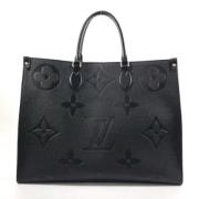 Pre-owned Fabric louis-vuitton-bags Louis Vuitton Vintage , Black , Da...