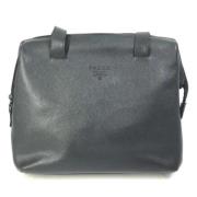 Pre-owned Leather prada-bags Prada Vintage , Black , Dames