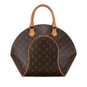 Pre-owned Canvas handbags Louis Vuitton Vintage , Brown , Dames