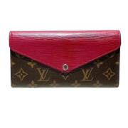 Pre-owned Fabric wallets Louis Vuitton Vintage , Brown , Dames