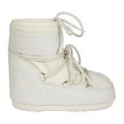 Lage rubberen iconische winterlaarzen Moon Boot , Beige , Dames