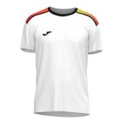 Smash Korte Mouw T-shirt Wit Joma , White , Heren