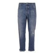 C1470 Jeans - Stijlvol en Trendy Brunello Cucinelli , Blue , Heren