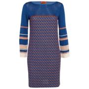 Pre-owned Knit dresses Missoni Pre-owned , Blue , Dames