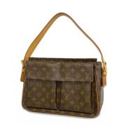 Pre-owned Canvas louis-vuitton-bags Louis Vuitton Vintage , Brown , Da...