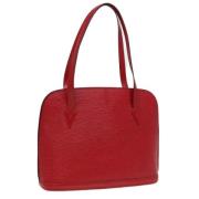 Pre-owned Leather shoulder-bags Louis Vuitton Vintage , Red , Dames