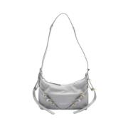 Pre-owned Leather shoulder-bags Givenchy Pre-owned , Gray , Dames