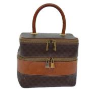 Pre-owned Canvas celine-bags Celine Vintage , Brown , Dames