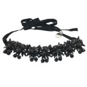 Pre-owned Fabric necklaces Prada Vintage , Black , Dames