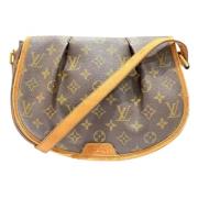 Pre-owned Fabric louis-vuitton-bags Louis Vuitton Vintage , Brown , Da...