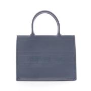 Pre-owned Leather dior-bags Dior Vintage , Gray , Dames