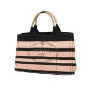 Pre-owned Canvas prada-bags Prada Vintage , Pink , Dames