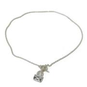 Pre-owned Silver necklaces Hermès Vintage , Gray , Dames