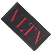 Pre-owned Leather wallets Valentino Vintage , Black , Heren