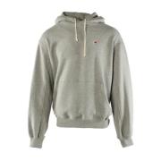 Grijze Herenhoodie Upgrade Casual Stijl New Balance , Gray , Heren