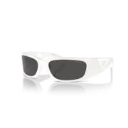 sunglasses Prada , White , Unisex