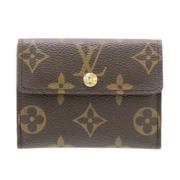 Pre-owned Fabric wallets Louis Vuitton Vintage , Brown , Dames