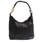 Pre-owned Leather gucci-bags Gucci Vintage , Black , Dames