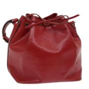 Pre-owned Leather shoulder-bags Louis Vuitton Vintage , Red , Dames