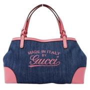 Pre-owned Denim gucci-bags Gucci Vintage , Blue , Dames