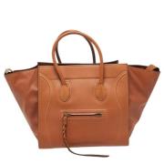 Pre-owned Leather celine-bags Celine Vintage , Brown , Dames