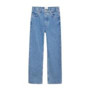 Vintage Blauwe Boyfriend Jeans Anine Bing , Blue , Dames