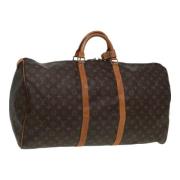 Pre-owned Canvas handbags Louis Vuitton Vintage , Brown , Dames