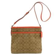 Pre-owned Canvas crossbody-bags Coach Pre-owned , Brown , Dames