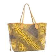 Pre-owned Canvas shoulder-bags Louis Vuitton Vintage , Yellow , Dames