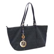 Pre-owned Canvas fendi-bags Fendi Vintage , Black , Dames