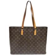 Pre-owned Fabric louis-vuitton-bags Louis Vuitton Vintage , Brown , Da...