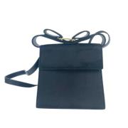 Pre-owned Leather shoulder-bags Salvatore Ferragamo Pre-owned , Blue ,...