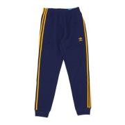 Klassieke Trainingsbroek Donkerblauw/Geel Adidas , Blue , Heren