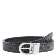 Gesp Omkeerbare Riem Calvin Klein , Black , Dames