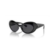 Stijlvolle zonnebril voor jouw look Versace , Black , Unisex